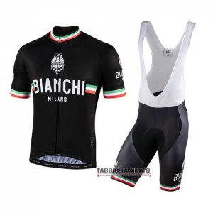 Abbigliamento Bianchi 2021 Manica Corta e Pantaloncino Con Bretelle Celeste