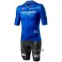 Abbigliamento Giro d'Italia 2020 Manica Corta e Pantaloncino Con Bretelle Blu