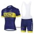 Abbigliamento Novo Nordisk 2021 Manica Corta e Pantaloncino Con Bretelle Blu Giallo