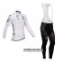 Abbigliamento Tour De France 2014 Manica Lunga E Calza Abbigliamento Con Bretelle Bianco