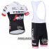 Abbigliamento Trek Factory 2016 Manica Corta E Pantaloncino Con Bretelle Nero E Bianco