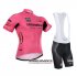 Abbigliamento Giro d'Italia 2015 Manica Corta E Pantaloncino Con Bretelle Rosso
