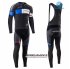 Abbigliamento Orbea 2017 Manica Lunga E Calzamaglia Con Bretelle Nero E Blu