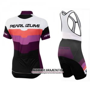 Abbigliamento Pearl Izumi 2016 Manica Corta E Pantaloncino Con Bretelle Nero E Bianco