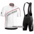 Abbigliamento Specialized 2016 Manica Corta E Pantaloncino Con Bretelle Bianco