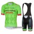 Abbigliamento Cannondale Garmin 2016 Manica Corta E Pantaloncino Con Bretelle Verde E Nero