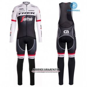 Abbigliamento Trek 2016 Manica Lunga E Calzamaglia Con Bretelle Nero E Bianco