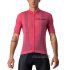 Abbigliamento Giro d'Italia Manica Corta e Pantaloncino Con Bretelle 2021 Rosa