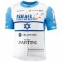 Abbigliamento Israel Cycling Academy Campione Israele 2020 Manica Corta e Pantaloncino Con Bretelle