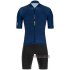 Abbigliamento UCI 2020 Manica Corta e Pantaloncino Con Bretelle Scuro Blu
