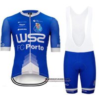 Abbigliamento W52-FC Porto 2020 Manica Corta e Pantaloncino Con Bretelle Blu Bianco