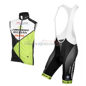 Gilet Antivento Multivan Merida 2016 verde e bianco