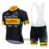 Abbigliamento Kuota 2020 Manica Corta e Pantaloncino Con Bretelle Nero Giallo