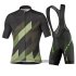 Abbigliamento Mavic 2020 Manica Corta e Pantaloncino Con Bretelle Nero Verde