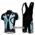 Abbigliamento Bianchi 2011 Manica Corta E Pantaloncino Con Bretelle Nero E Celeste