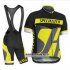 Abbigliamento Specialized 2014 Manica Corta E Pantaloncino Con Bretelle Nero E Giallo