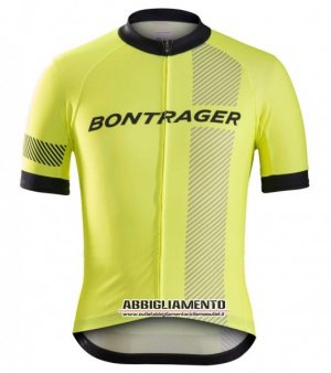 Abbigliamento Trek 2016 Manica Corta E Pantaloncino Con Bretelle Giallo