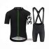 Abbigliamento Assos Manica Corta e Pantaloncino Con Bretelle 2021 Nero Bianco Verde