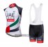 Gilet Antivento Uae 2019 Bianco Nero Rosso