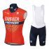 Gilet antivento Bahrain Merida 2017 arancione