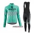 Donne Abbigliamento Bianchi 2016 Manica Lunga E Calzamaglia Con Bretelle Nero E Verde