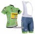 Abbigliamento Tinkoff 2016 Manica Corta E Pantaloncino Con Bretelle Verde E Nero