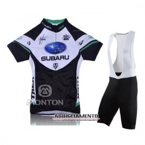 Donne Abbigliamento Subaru 2011 Manica Corta E Pantaloncino Con Bretelle Nero E Blu