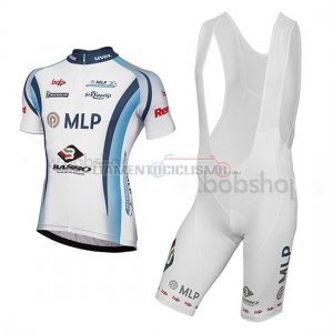 Abbigliamento MLP Team Bergstrasse 2014 Manica Corta E Pantaloncino Con Bretelle bianco