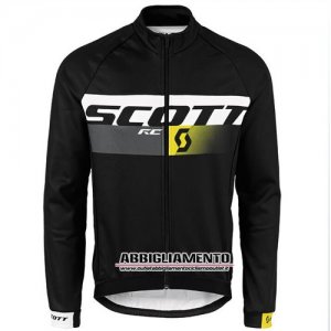 Abbigliamento Scott 2015 Manica Lunga E Calza Abbigliamento Con Bretelle Nero E Giallo