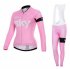 Donne Abbigliamento Sky 2015 Manica Lunga E Calza Abbigliamento Con Bretelle Abbigliamento saxo Fuxia