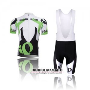 Abbigliamento Pearl Izumi 2013 Manica Corta E Pantaloncino Con Bretelle Nero E Verde