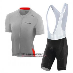 Abbigliamento Orbea 2020 Manica Corta e Pantaloncino Con Bretelle Giallo Arancione