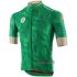 Abbigliamento UAE Tour 2020 Manica Corta e Pantaloncino Con Bretelle Verde
