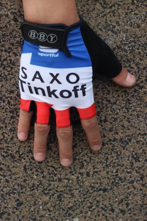 Guanti Saxo Bank Tinkoff 2015 Bianco