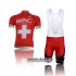 Abbigliamento Bmc 2014 Manica Corta E Pantaloncino Con Bretelle Arancione E Bianco