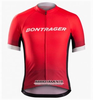 Abbigliamento Trek Factory 2016 Manica Corta E Pantaloncino Con Bretelle Nero E Rosso