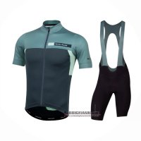 Abbigliamento Pearl Izumi 2021 Manica Corta e Pantaloncino Con Bretelle Spento Verde