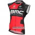 Gilet Antivento Bmc Nero E Rosso 2016