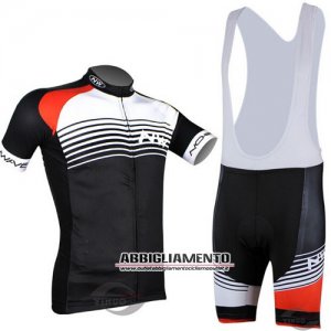 Abbigliamento Northwave 2014 Manica Corta E Pantaloncino Con Bretelle Nero E Bianco