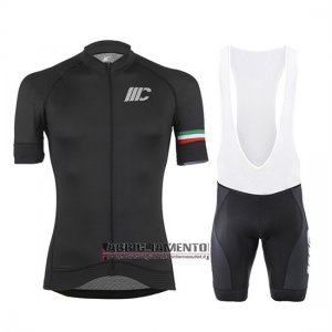 Abbigliamento Cipollini 2019 Manica Corta e Pantaloncino Con Bretelle Nero