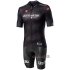 Abbigliamento Giro d'Italia 2020 Manica Corta e Pantaloncino Con Bretelle Nero