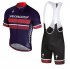 Abbigliamento Specialized 2018 Manica Corta e Pantaloncino Con Bretelle Viola Rosso