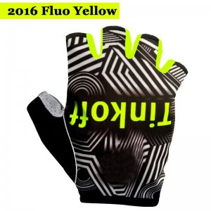 Guanti Saxo Bank Tinkoff 2016 Nero e Giallo