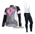 Donne Abbigliamento Specialized 2011 Manica Lunga E Calza Abbigliamento Con Bretelle Fuxia E Grigio