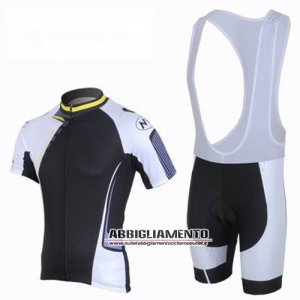 Abbigliamento Northwave 2013 Manica Corta E Pantaloncino Con Bretelle Nero E Bianco