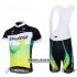 Abbigliamento Orica GreenEDGE 2016 Manica Corta E Pantaloncino Con Bretelle edge Nero E Verde