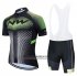 Abbigliamento Northwave 2020 Manica Corta e Pantaloncino Con Bretelle Nero Bianco Verde