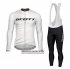 Abbigliamento Scott 2020 Manica Lunga e Calzamaglia Con Bretelle Bianco