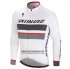 Abbigliamento Specialized 2018 Manica Lunga E Pantaloncino Con Bretelle Bianco