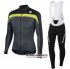 Abbigliamento Sportful 2016 Manica Lunga E Calzamaglia Con Bretelle Nero E Giallo